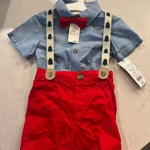 Cat & Jack - NWT - 18M Boys Christmas Outift